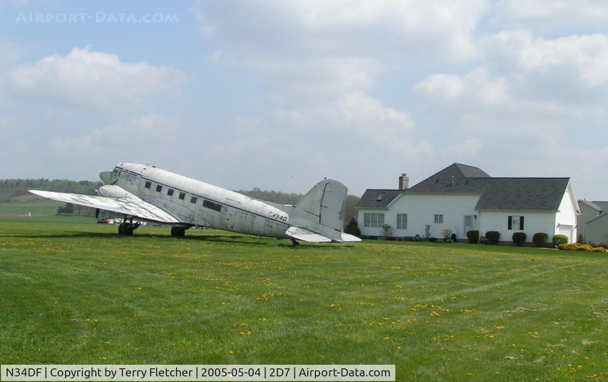 N34DF, 1942 Douglas DC-3 C/N 4865, Dakota