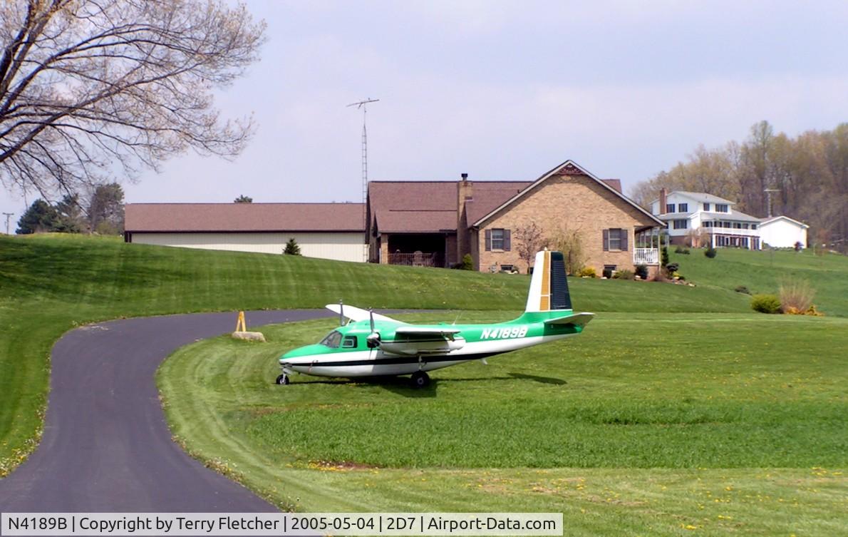 N4189B, 1953 Aero Commander 520 C/N 520-96, AC520