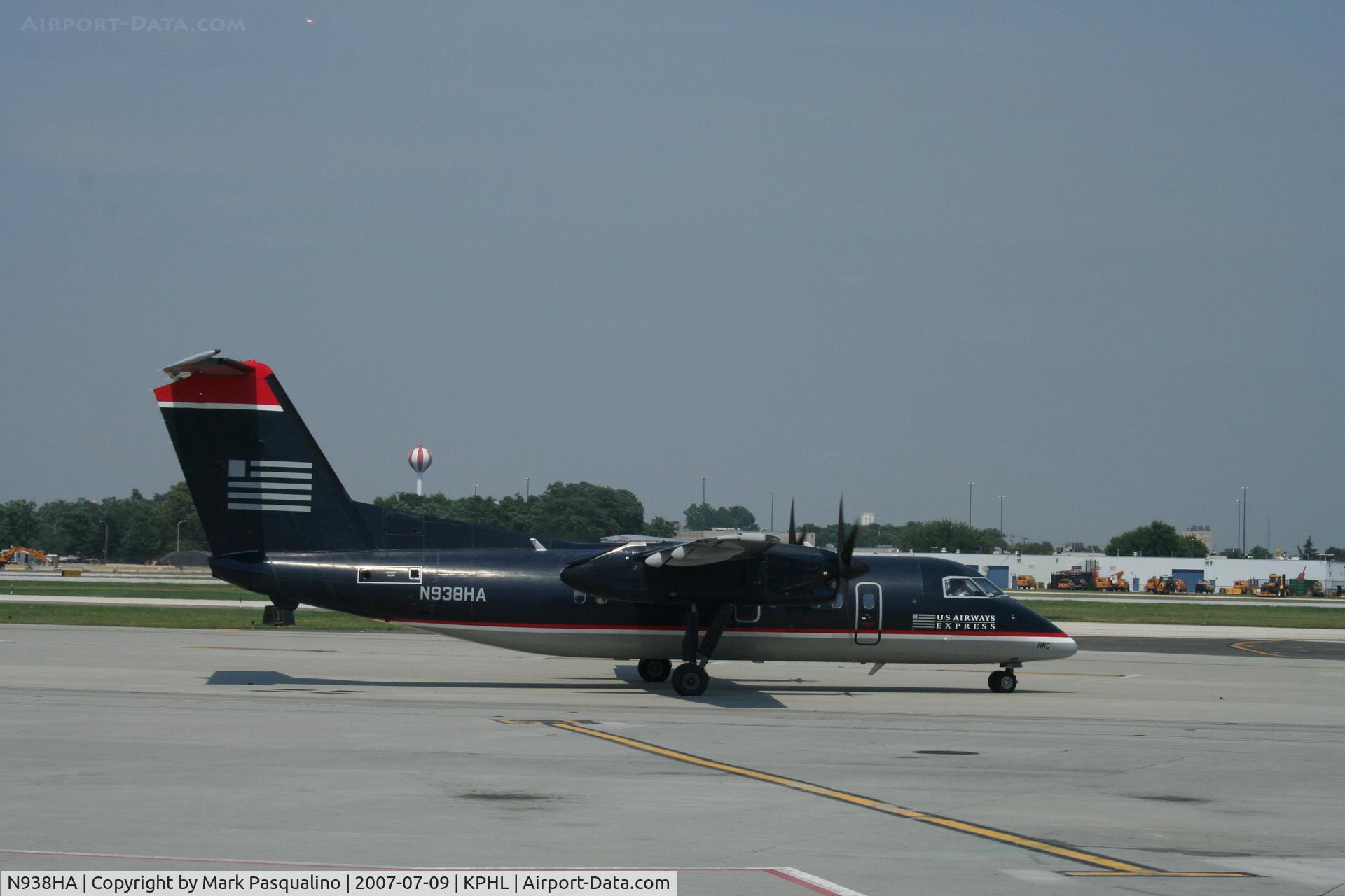 N938HA, 1989 Boeing DHC-8-102 C/N 152, DHC-8-102