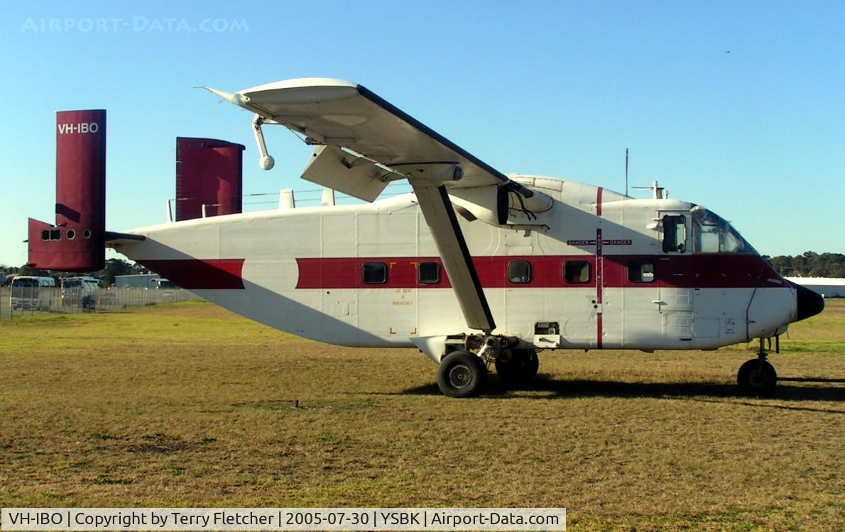 VH-IBO, 1971 Short SC-7 Skyvan 3-100 C/N SH.1916, Shorts Skyvan