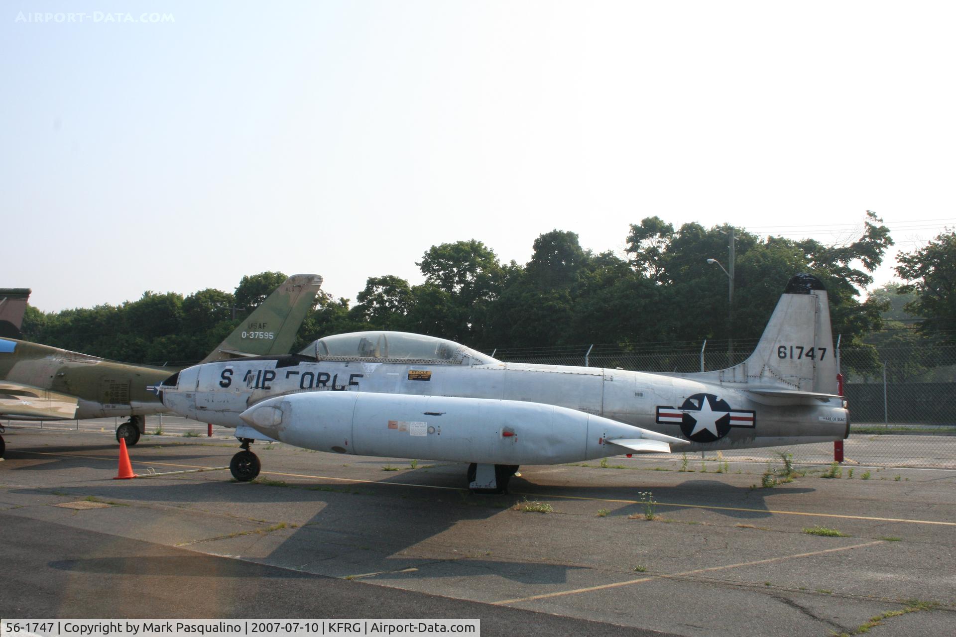 56-1747, 1956 Lockheed T-33A Shooting Star C/N 580-1097, Lockheed T-33A