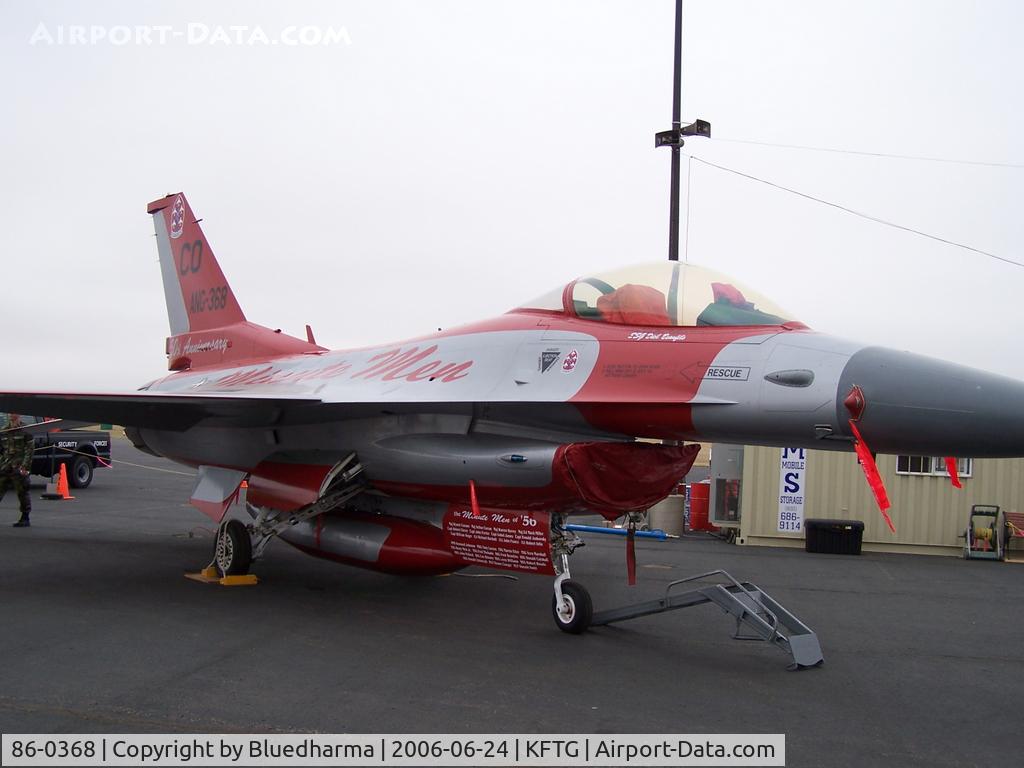 86-0368, 1986 General Dynamics F-16C Fighting Falcon C/N 5C-474, Port Front