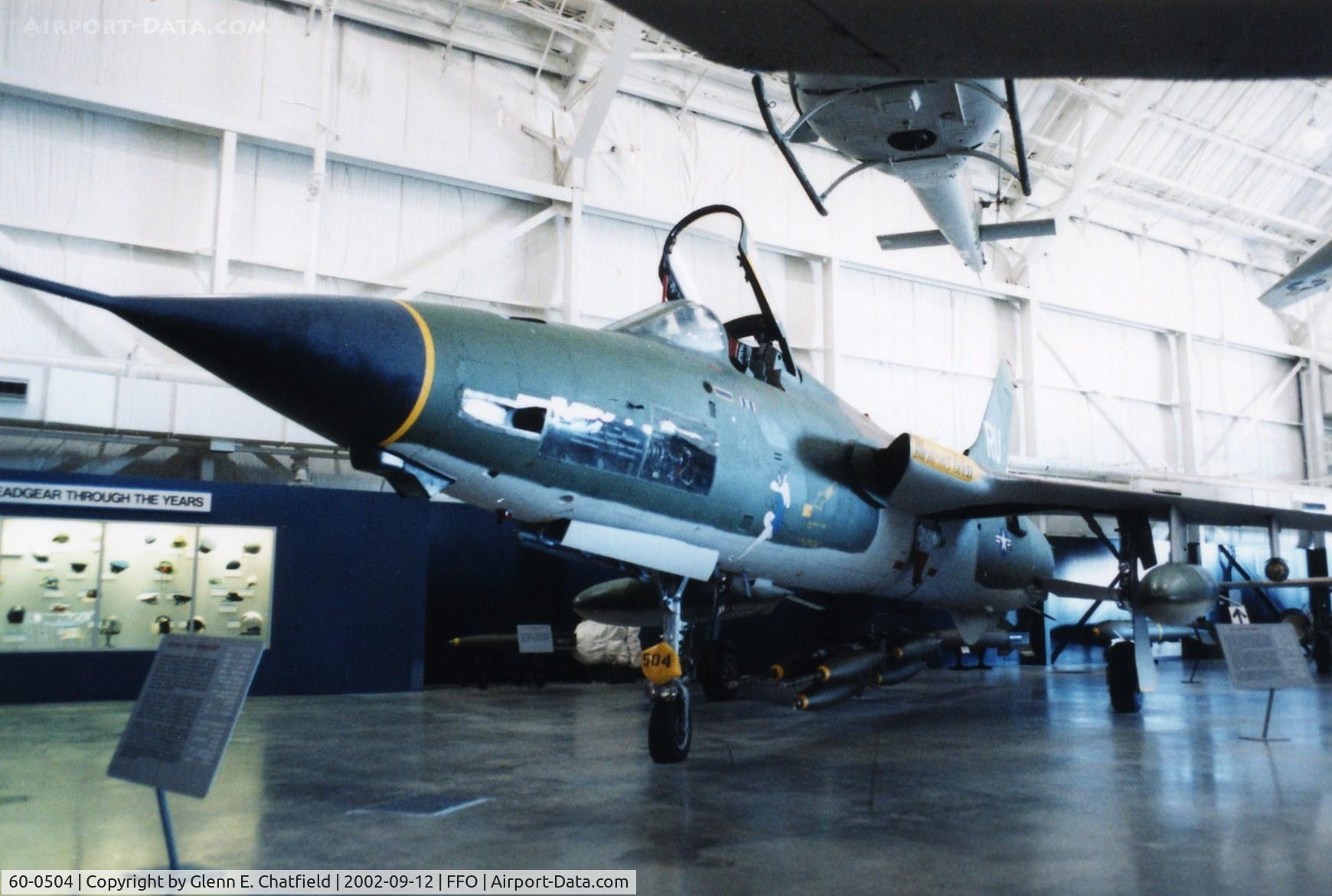 60-0504, 1961 Republic F-105D Thunderchief C/N D192, F-105D at the National Museum of the U.S. Air Force
