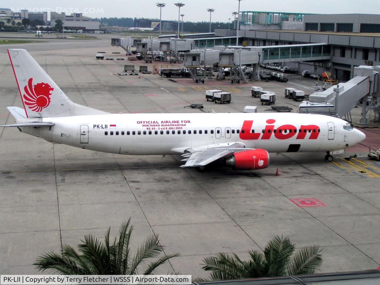 PK-LII, 1989 Boeing 737-46B C/N 24123, Boeing 737