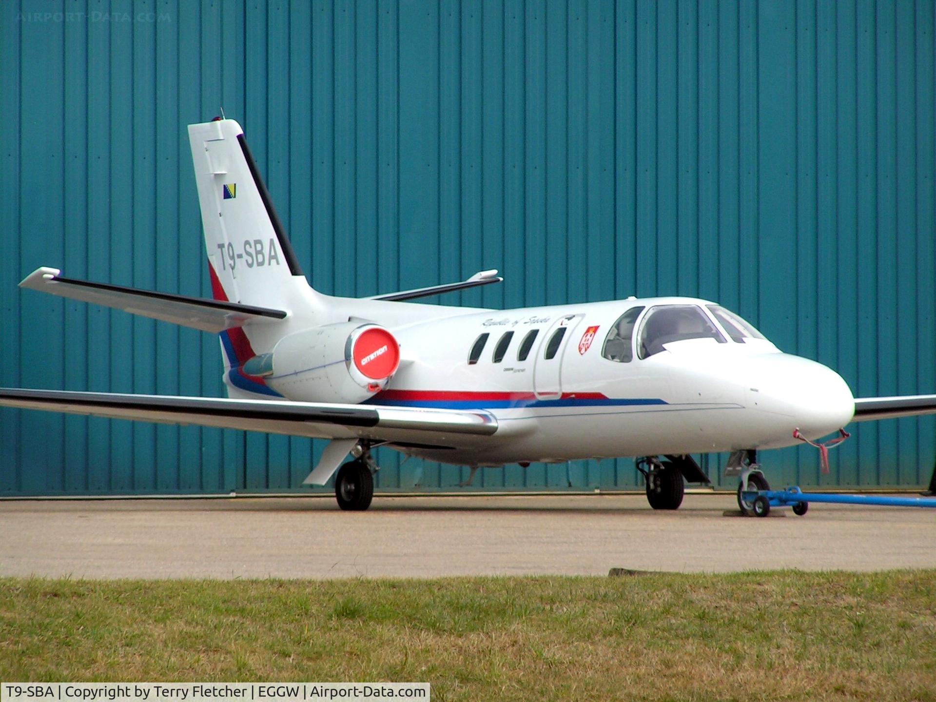 T9-SBA, 1980 Cessna Citation I C/N 0399, Citation 500