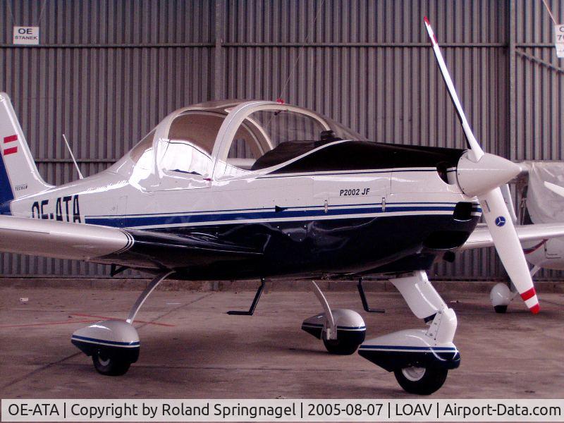 OE-ATA, 2005 Tecnam P-2002JF Sierra C/N 16, at the homebase