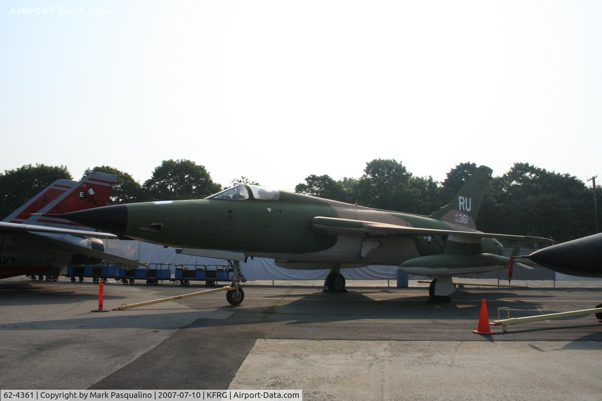 62-4361, 1962 Republic F-105D Thunderchief C/N D561, F-105D