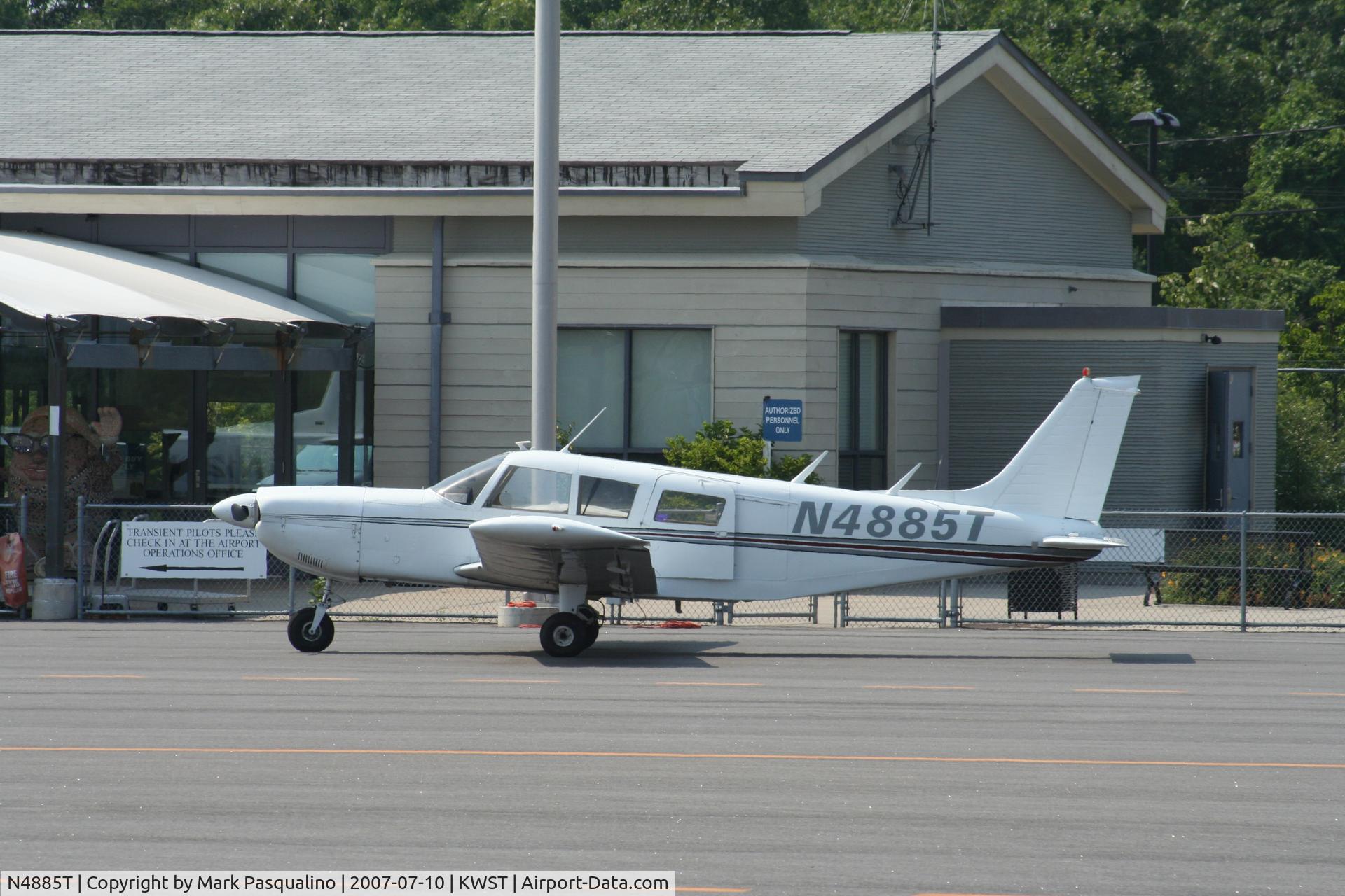 N4885T, 1972 Piper PA-32-300 Cherokee Six C/N 32-7240092, Piper PA-32-300