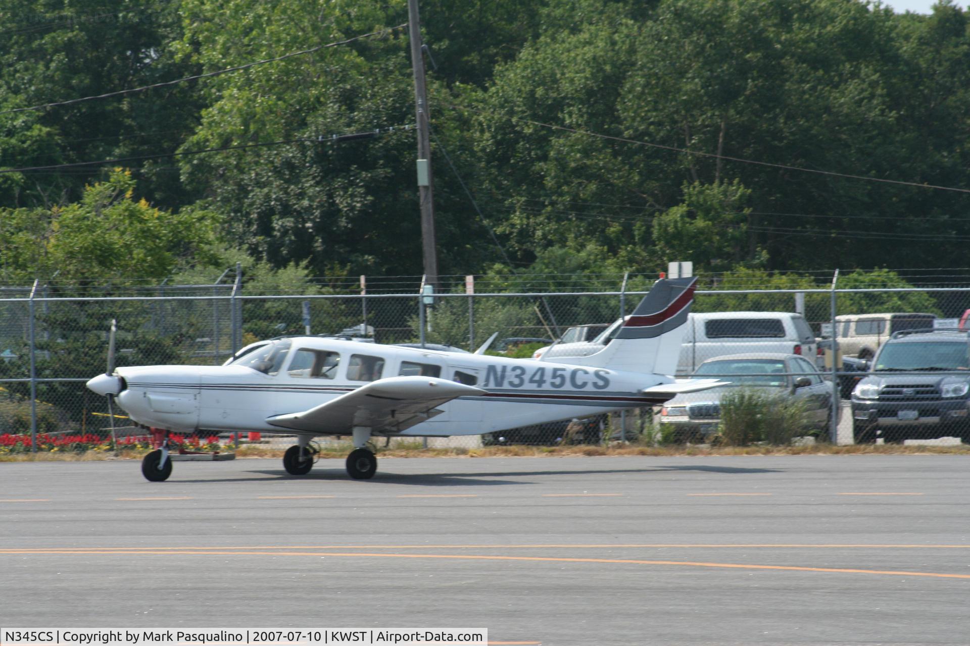N345CS, 1975 Piper PA-32-300 Cherokee Six C/N 32-7640043, Piper PA-32-300