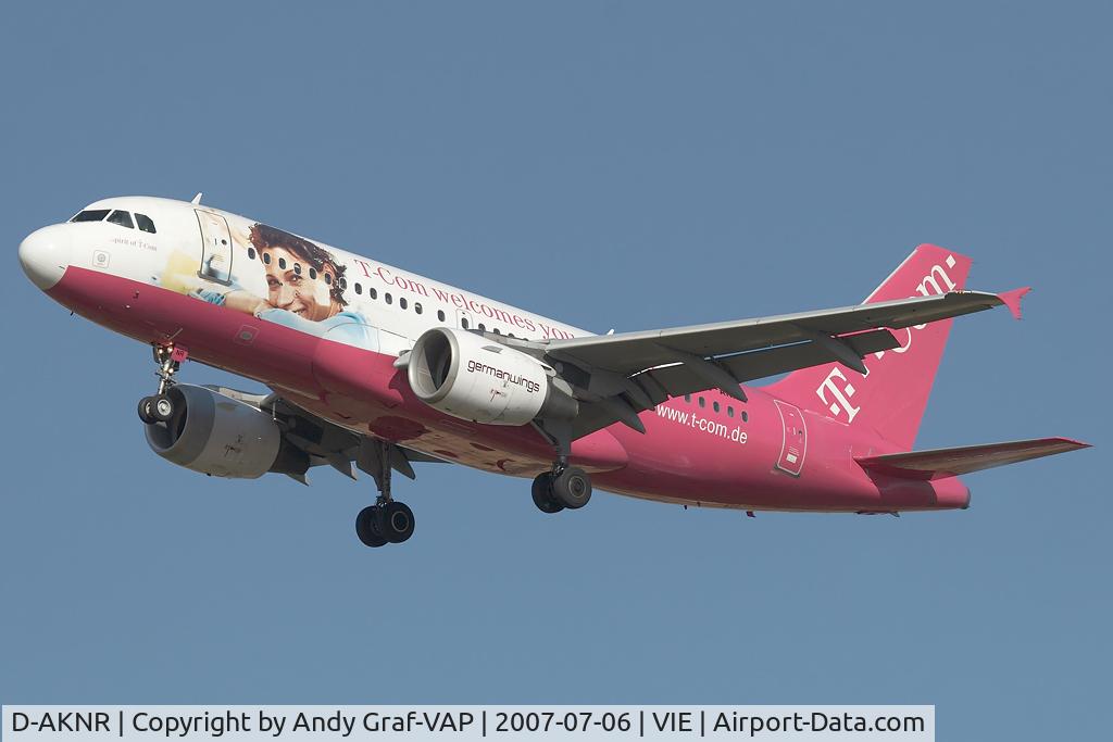 D-AKNR, 2000 Airbus A319-112 C/N 1209, Germanwings A319