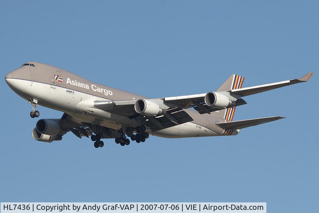 HL7436, 2002 Boeing 747-48EF (SCD) C/N 29170, Asiana Cargo 747-400