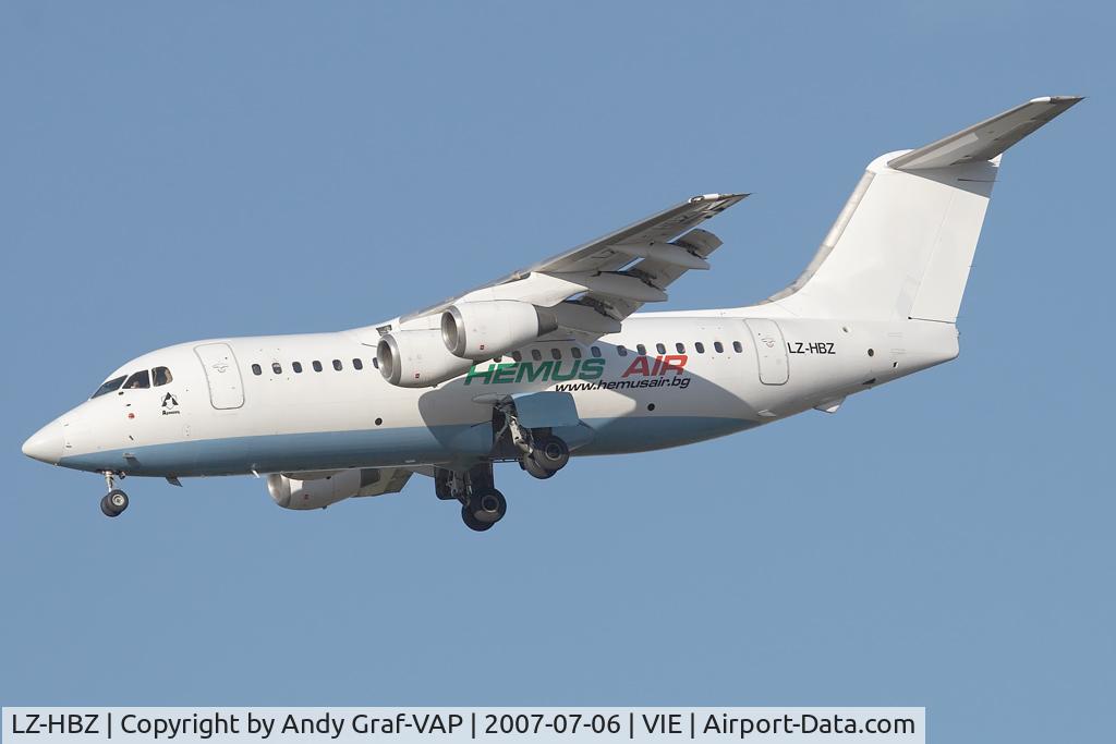 LZ-HBZ, 1988 British Aerospace BAe.146-200 C/N E2103, Hemus Air Bae146