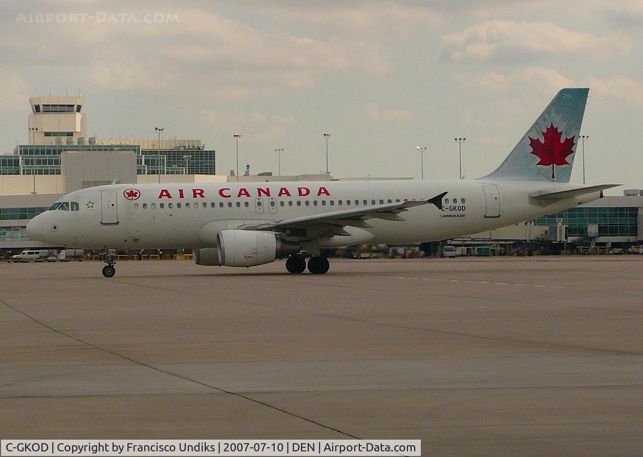C-GKOD, 2002 Airbus A320-214 C/N 1864, Air Canada A 320