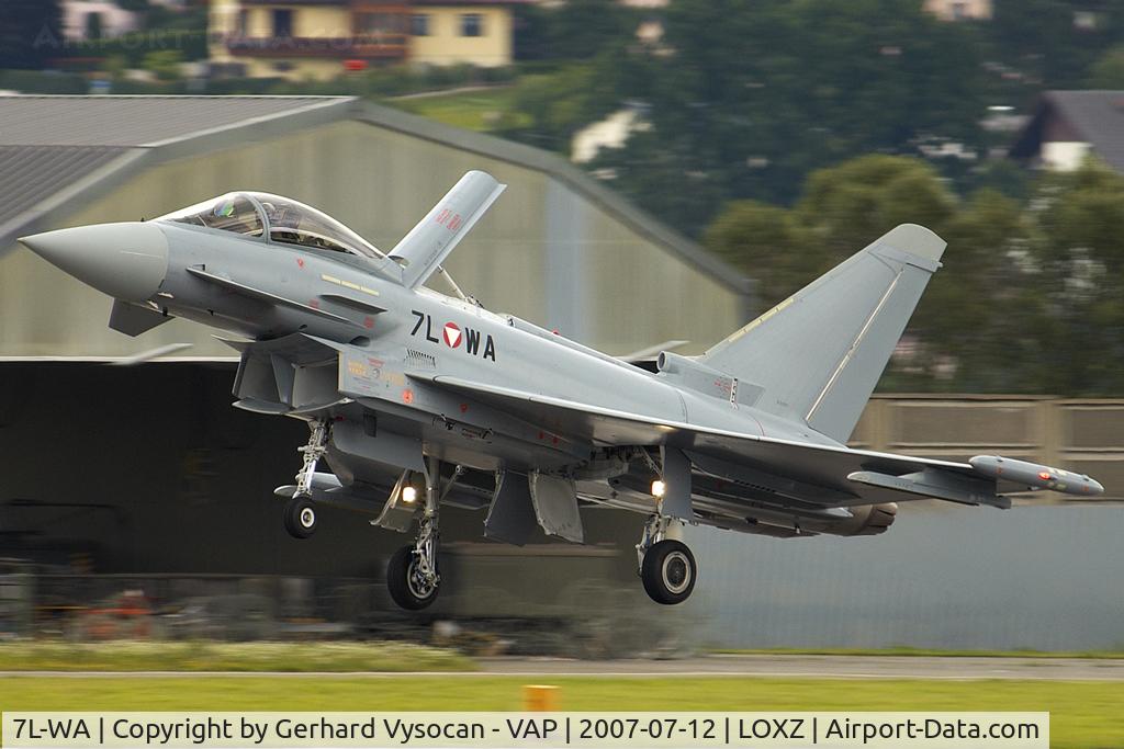 7L-WA, 2007 Eurofighter EF-2000 Typhoon S C/N AS001, Europhiter