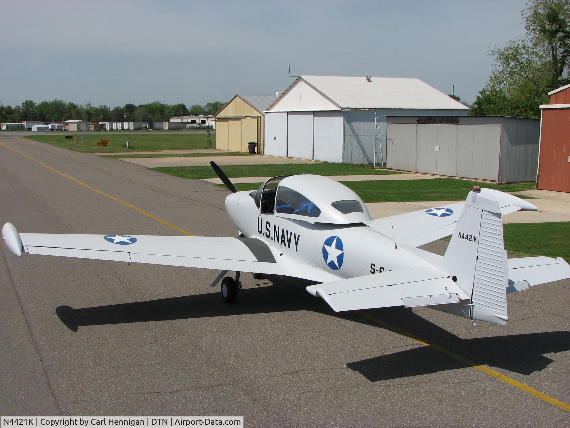 N4421K, 1948 Ryan Navion C/N NAV-4-1421, Shreveport Downtown Airport