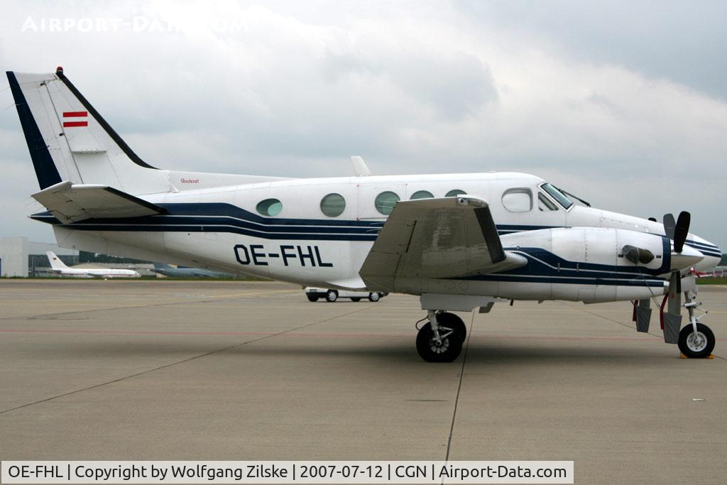 OE-FHL, 1985 Beech C90A King Air King Air C/N LJ-1115, visitor