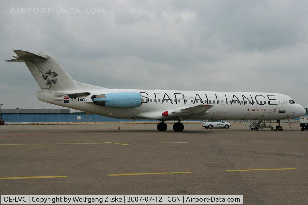 OE-LVG, 1994 Fokker 100 (F-28-0100) C/N 11520, visitor