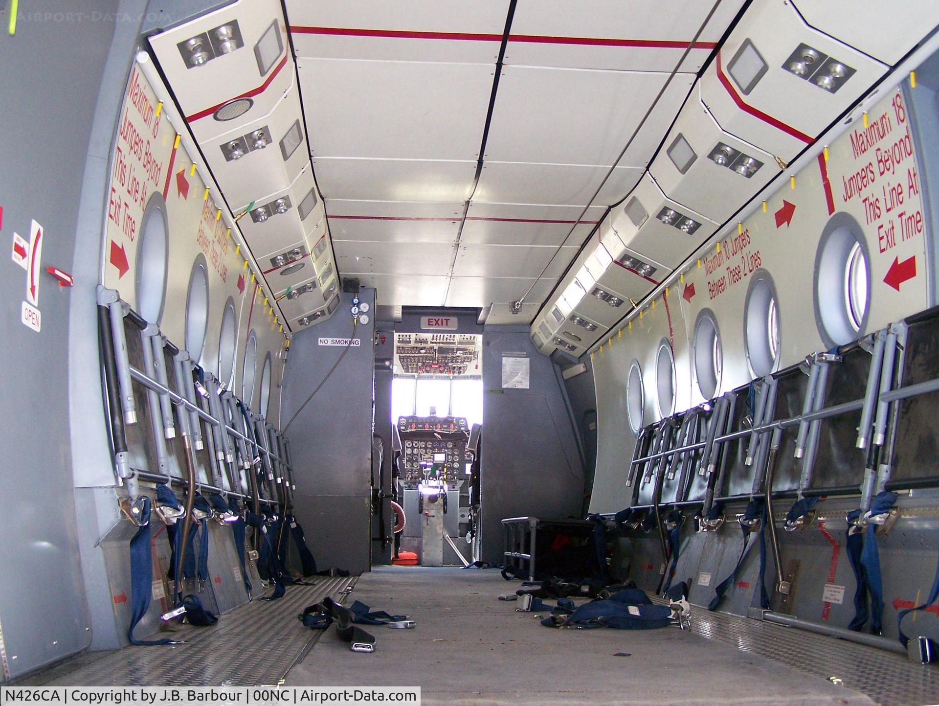 N426CA, 1981 CASA C-212-200 Aviocar C/N 168, Why would anyone jump from a perfect flying aircraft?