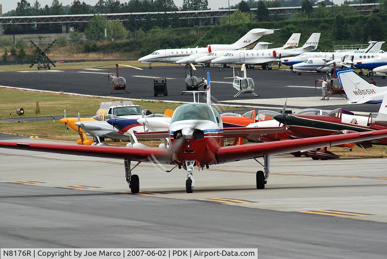 N8176R, 1974 Beech F33C Bonanza C/N CJ-53, Pat Epps Aerobatics Bonanza