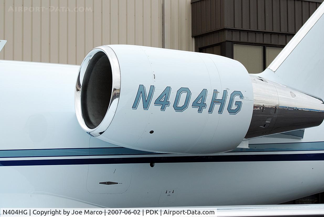 N404HG, Canadair Challenger 601-3A (CL-600-2B16) C/N 5017, @PDK