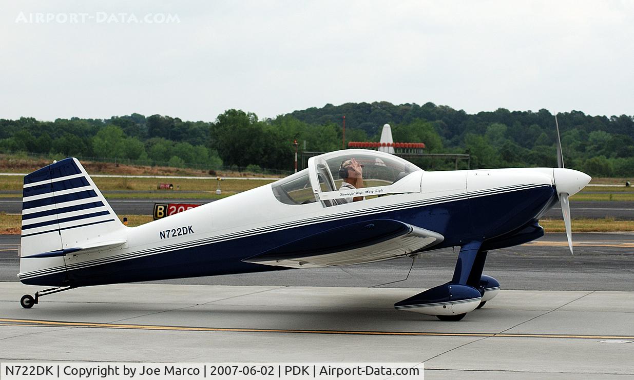 N722DK, 2002 Vans RV-6 C/N 24298, @PDK