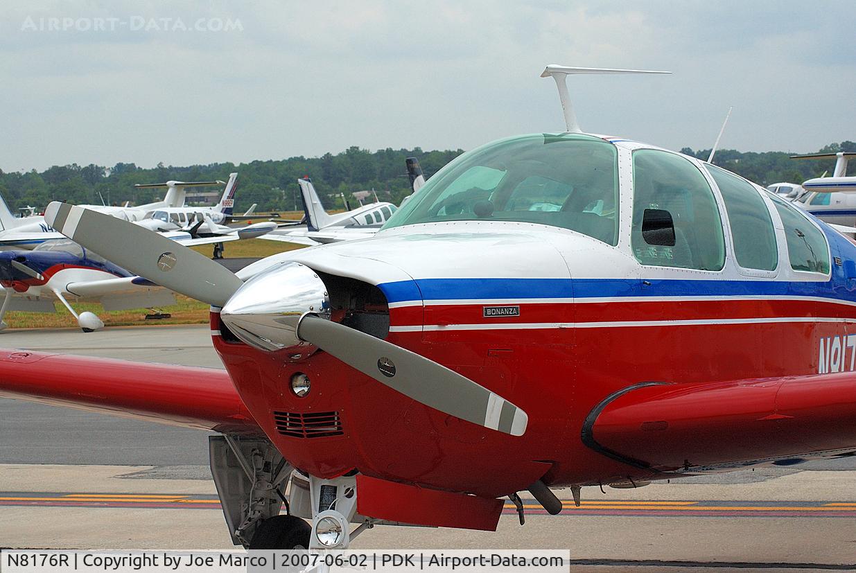 N8176R, 1974 Beech F33C Bonanza C/N CJ-53, Pat Epps Aerobatics Bonanza