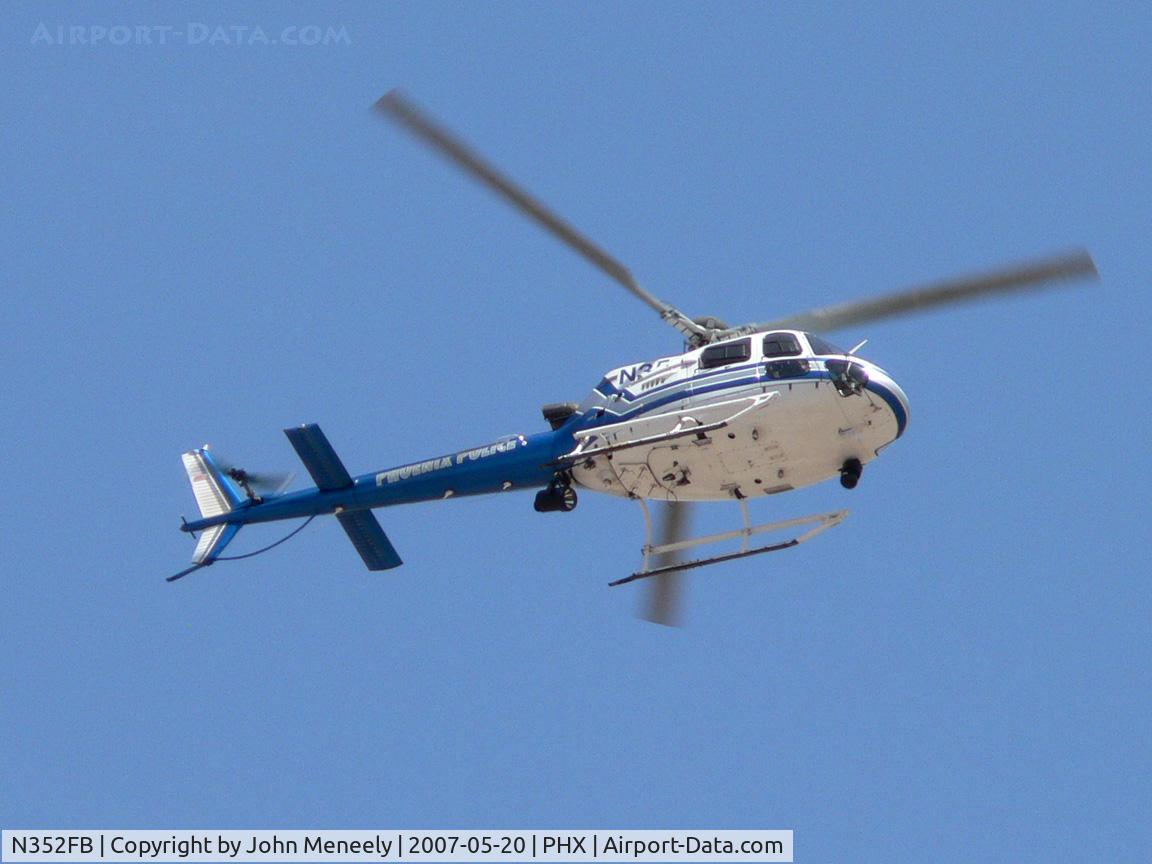 N352FB, 2005 Eurocopter AS-350B-3 Ecureuil Ecureuil C/N 3920, One of several operated by the Phoenix Police Dept.