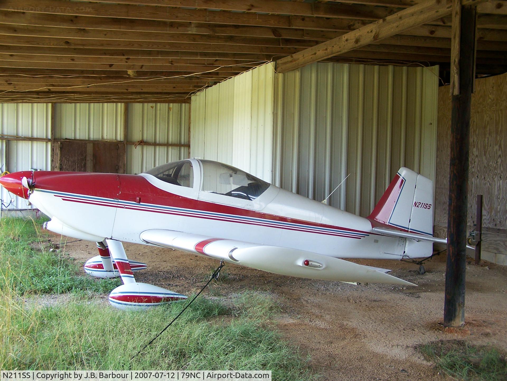 N211SS, 1995 Vans RV-6 C/N 21620, N/A