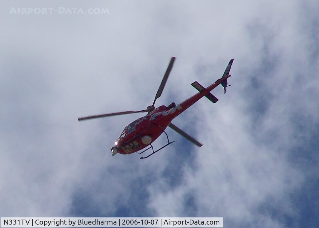 N331TV, 2003 Eurocopter AS-350B-3 Ecureuil Ecureuil C/N 3731, Denver Channel 31 News (Fox 31) flying overhead (Columbine High School)