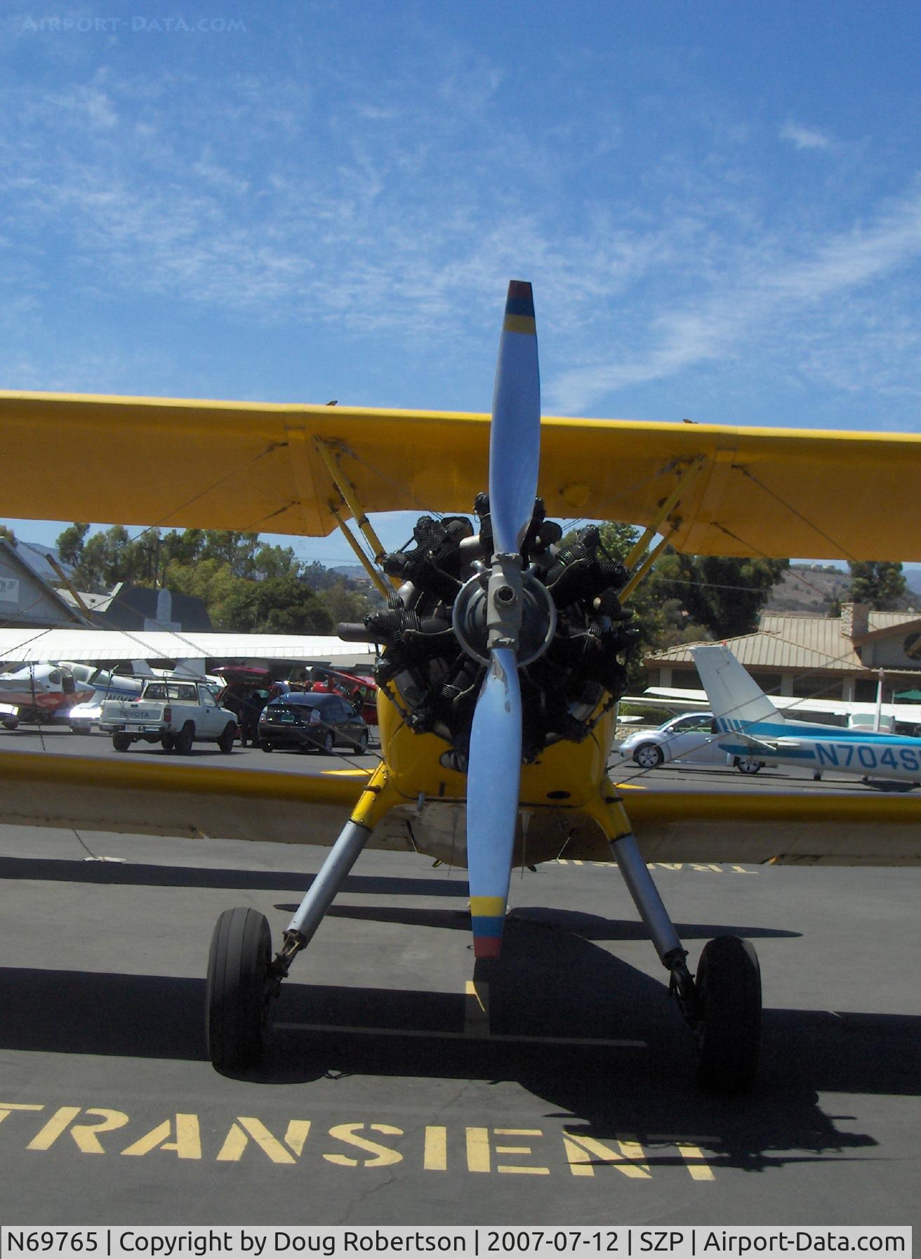 N69765, 1941 Boeing A75N1 (PT17) C/N 75-1044, 1941 Boeing Stearman A75N1 (PT-17 KAYDET) as N2S-1, Continental W670-5 220 Hp