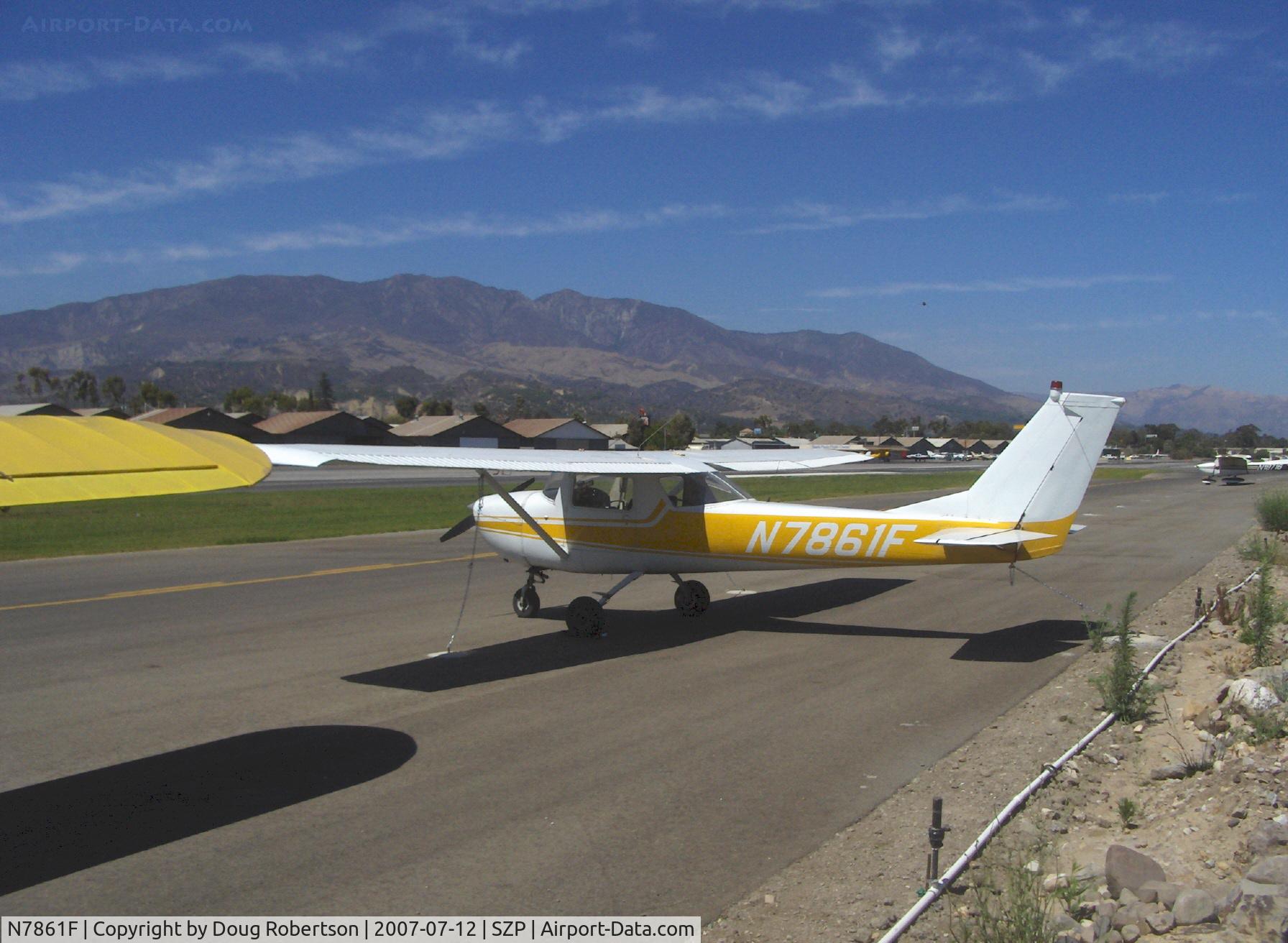 N7861F, 1966 Cessna 150F C/N 15063961, 1966 Cessna 150F, Continental O-200 100 Hp