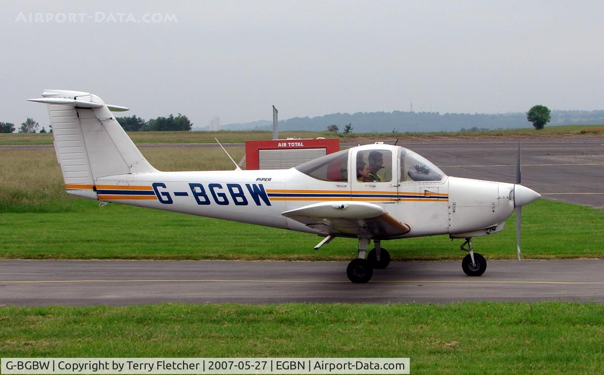 G-BGBW, 1978 Piper PA-38-112 Tomahawk Tomahawk C/N 38-78A0670, Piper Pa-38