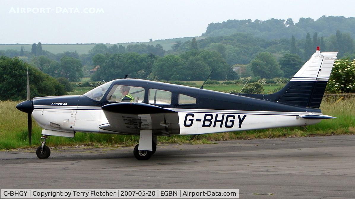 G-BHGY, 1973 Piper PA-28R-200-2 Cherokee Arrow II C/N 28R-7435086, Piper Pa-28R-200-2