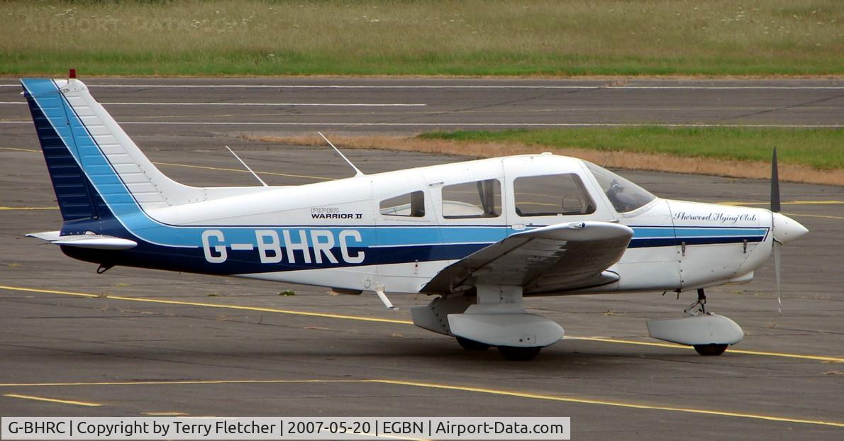 G-BHRC, 1979 Piper PA-28-161 Cherokee Warrior II C/N 28-7916430, Piper Pa-28-161