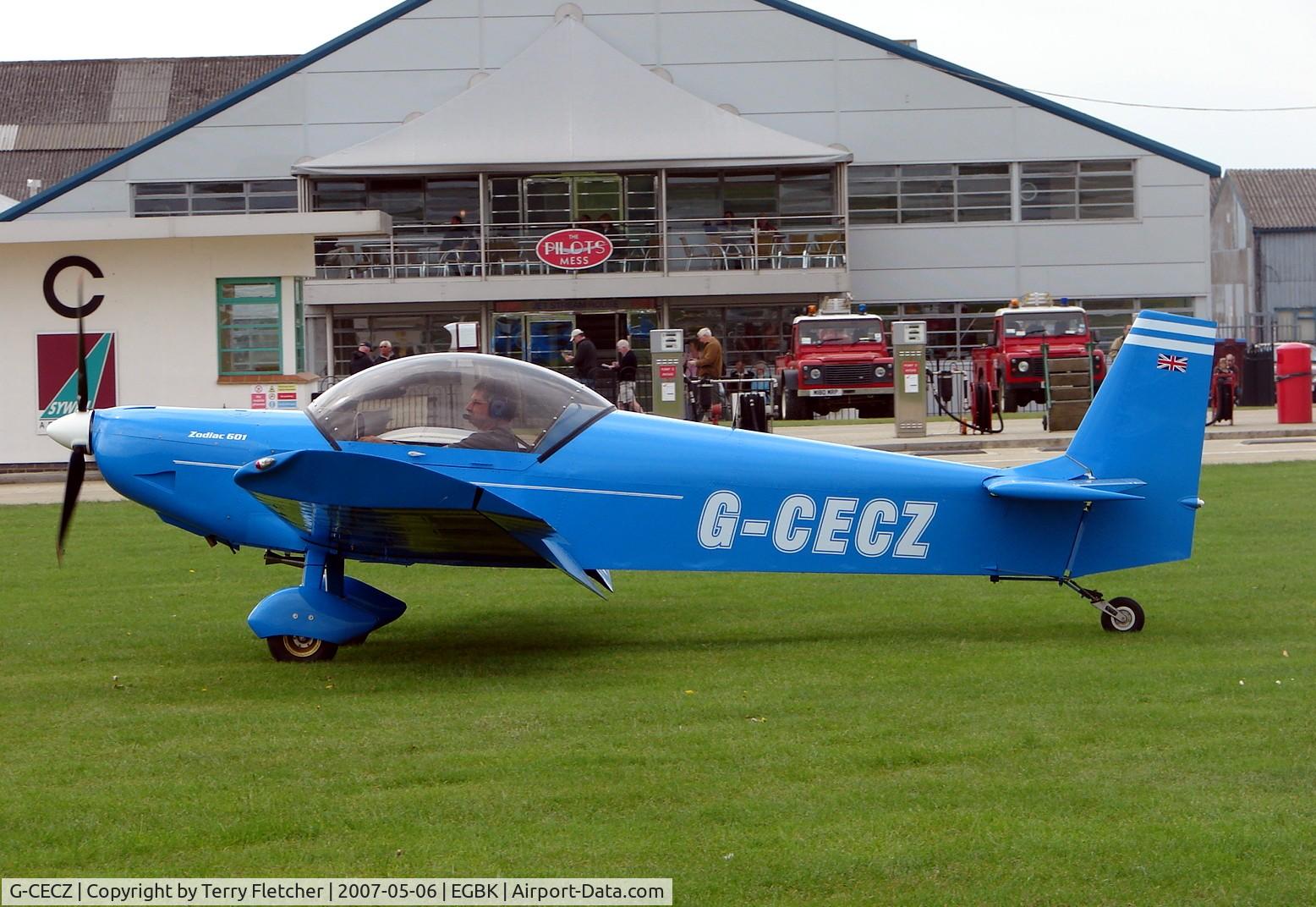G-CECZ, 2006 Zenair CH-601XL C/N PFA 162B-14458, Zenair 601XL
