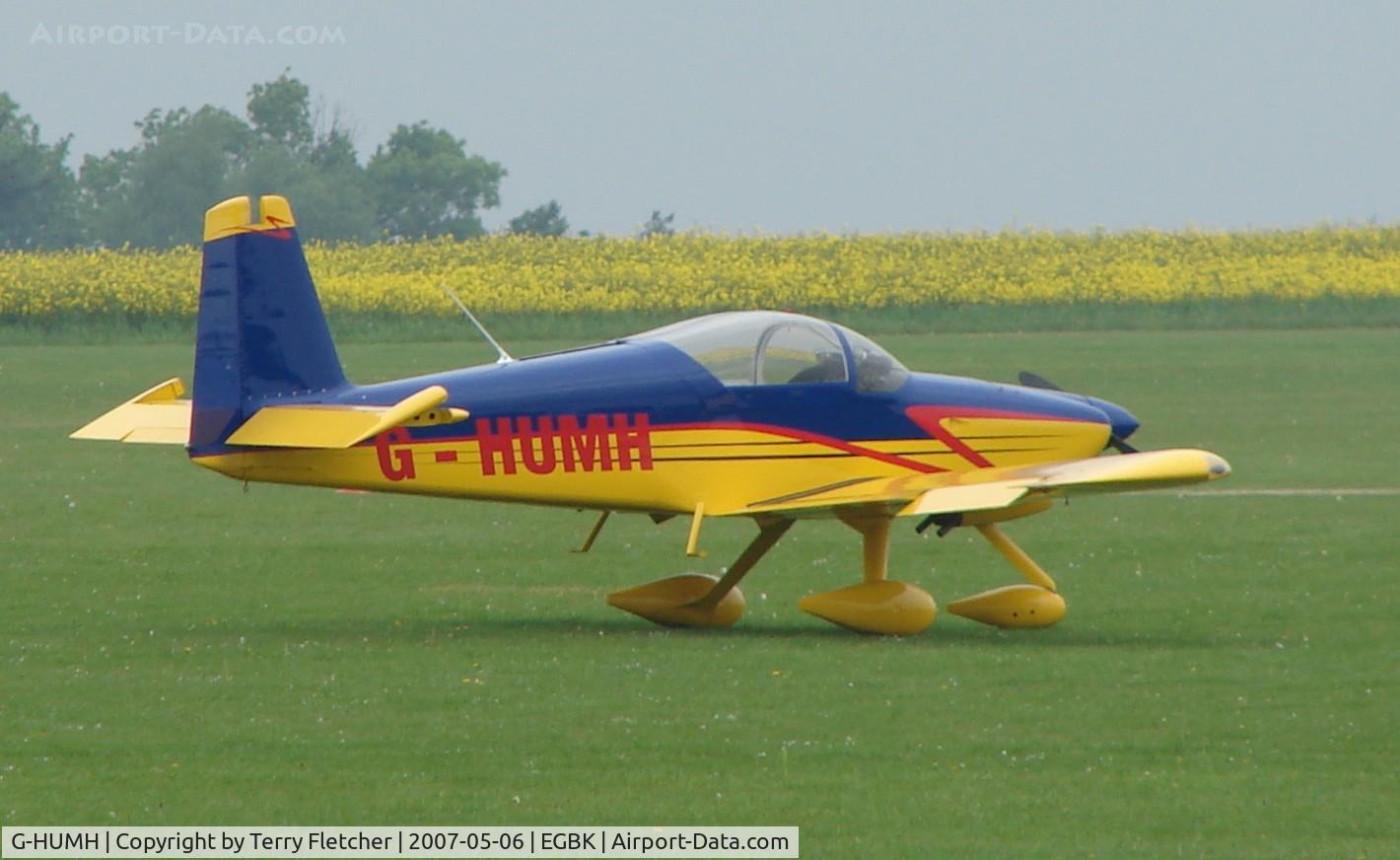 G-HUMH, 2006 Vans RV-9A C/N PFA 320-14357, Vans RV-9A