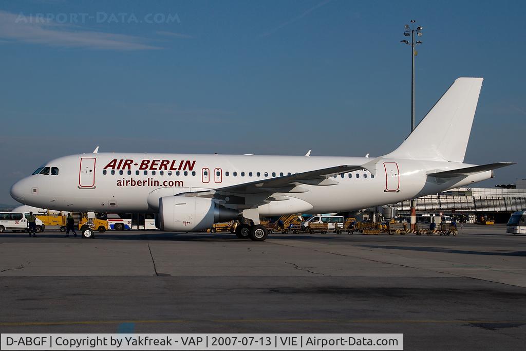 D-ABGF, 2007 Airbus A319-111 C/N 3188, Air Berlin Airbus 319
