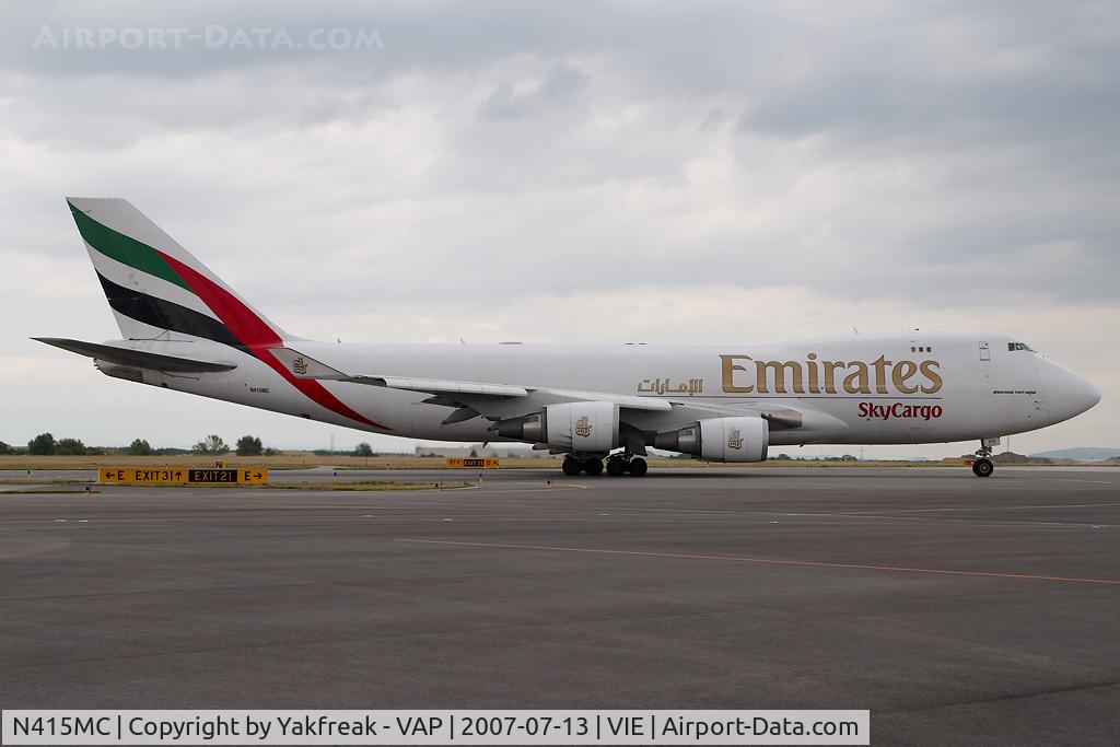 N415MC, 2002 Boeing 747-47UF C/N 32837, Emirates Boeing 747-400