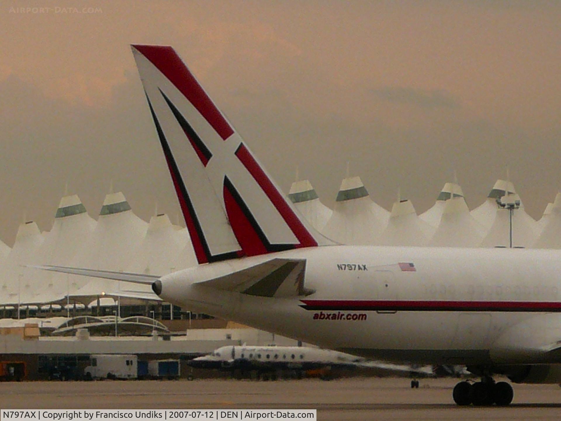 N797AX, 1985 Boeing 767-281 C/N 23147, ABX Air 767 frieghter.