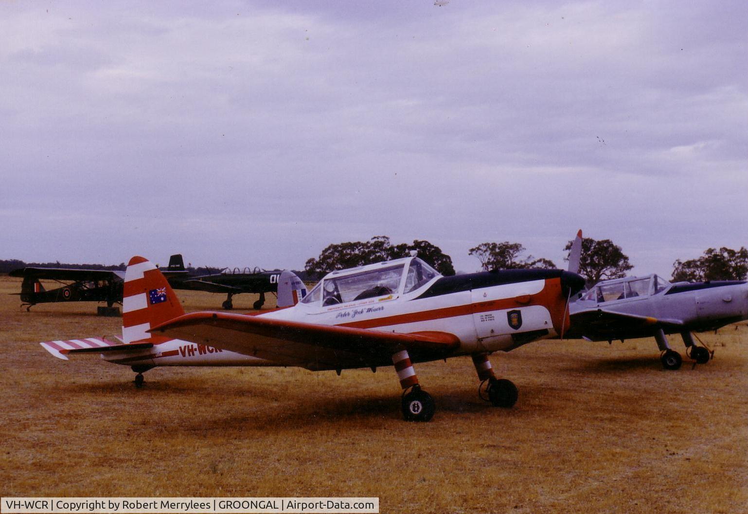 VH-WCR, 1950 De Havilland DHC-1 Chipmunk 21 C/N C1/0129, VH-WCR at Groongal Fly -in