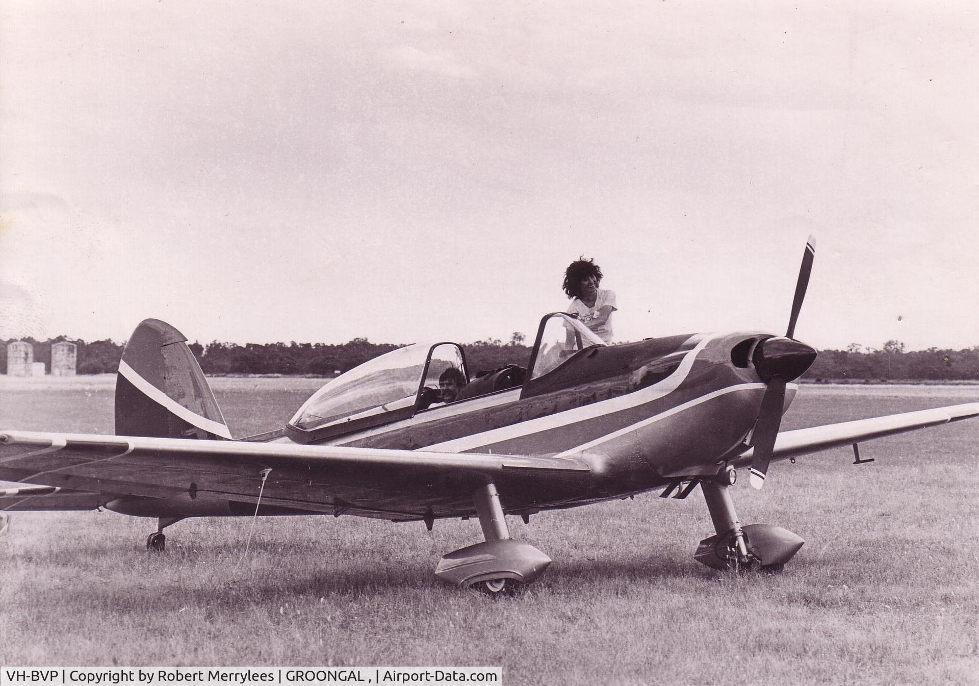 VH-BVP, 1951 De Havilland DHC-1 Chipmunk T.10 C/N C1/0474-DHB.f339, At the Groongal Chipmunk Fly-in 1988