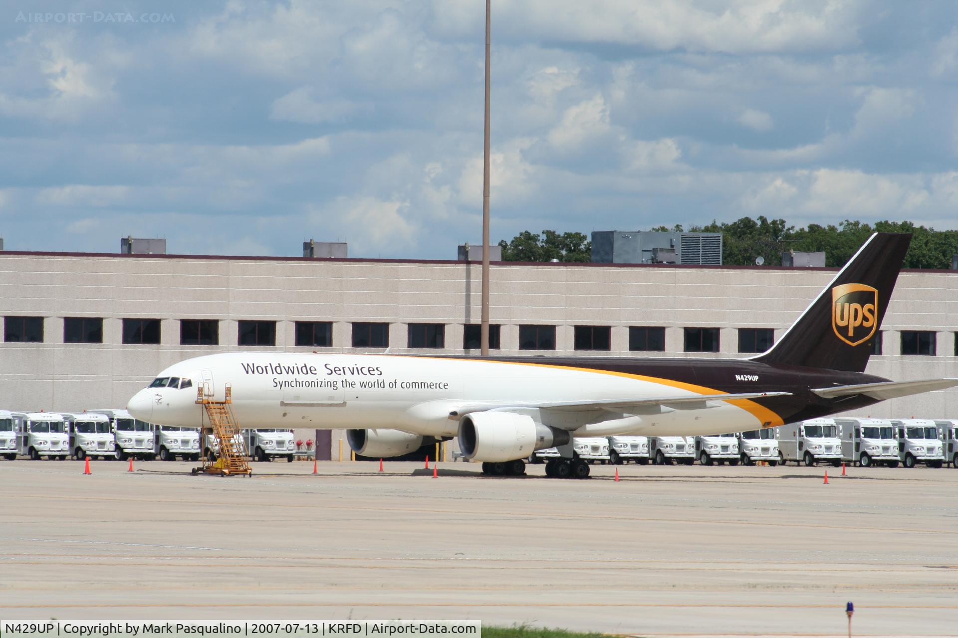 N429UP, 1992 Boeing 757-24APF C/N 25460, Boeing 757-200F