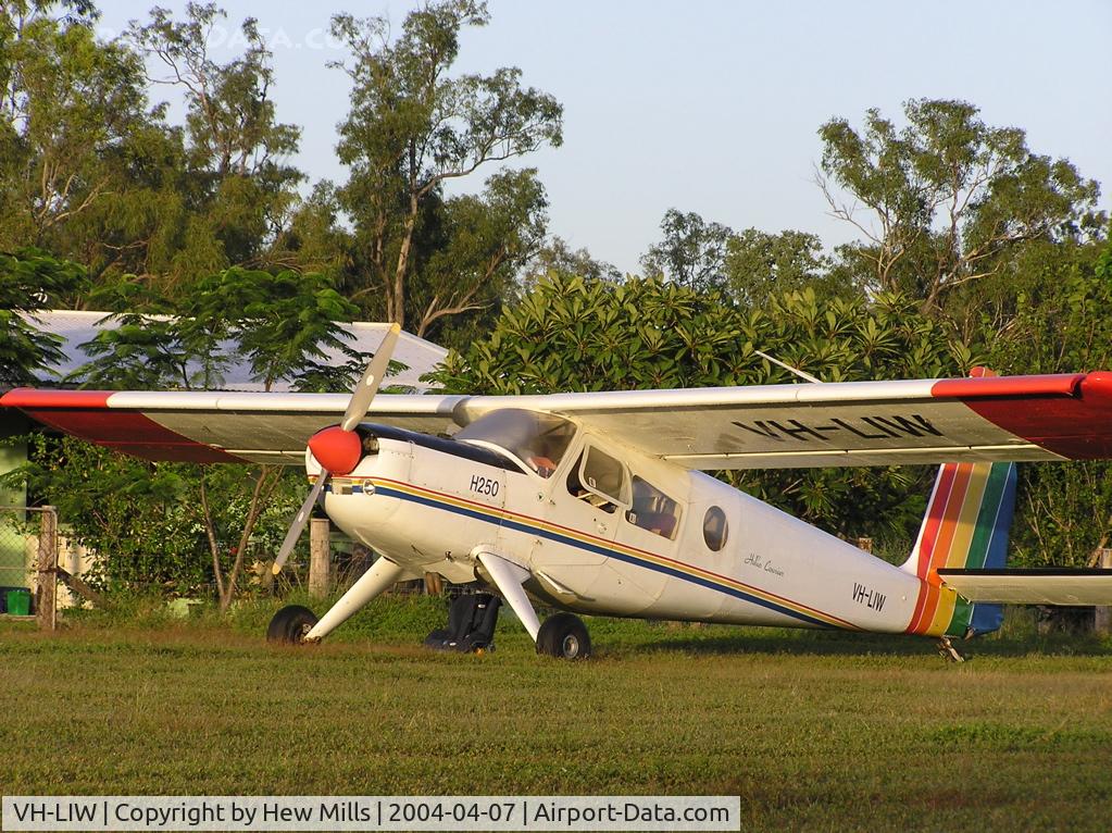 VH-LIW, 1966 Helio H-250 Courier C/N 2540, Helio Courier H-250