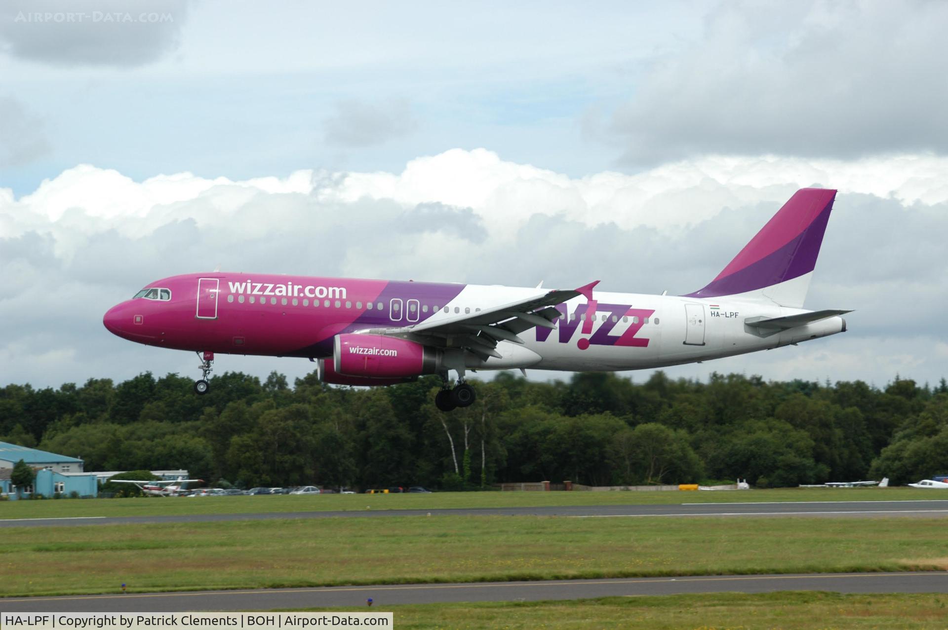 HA-LPF, 2002 Airbus A320-233 C/N 1834, WIZZ AIR SECOND WEEK AT BOH