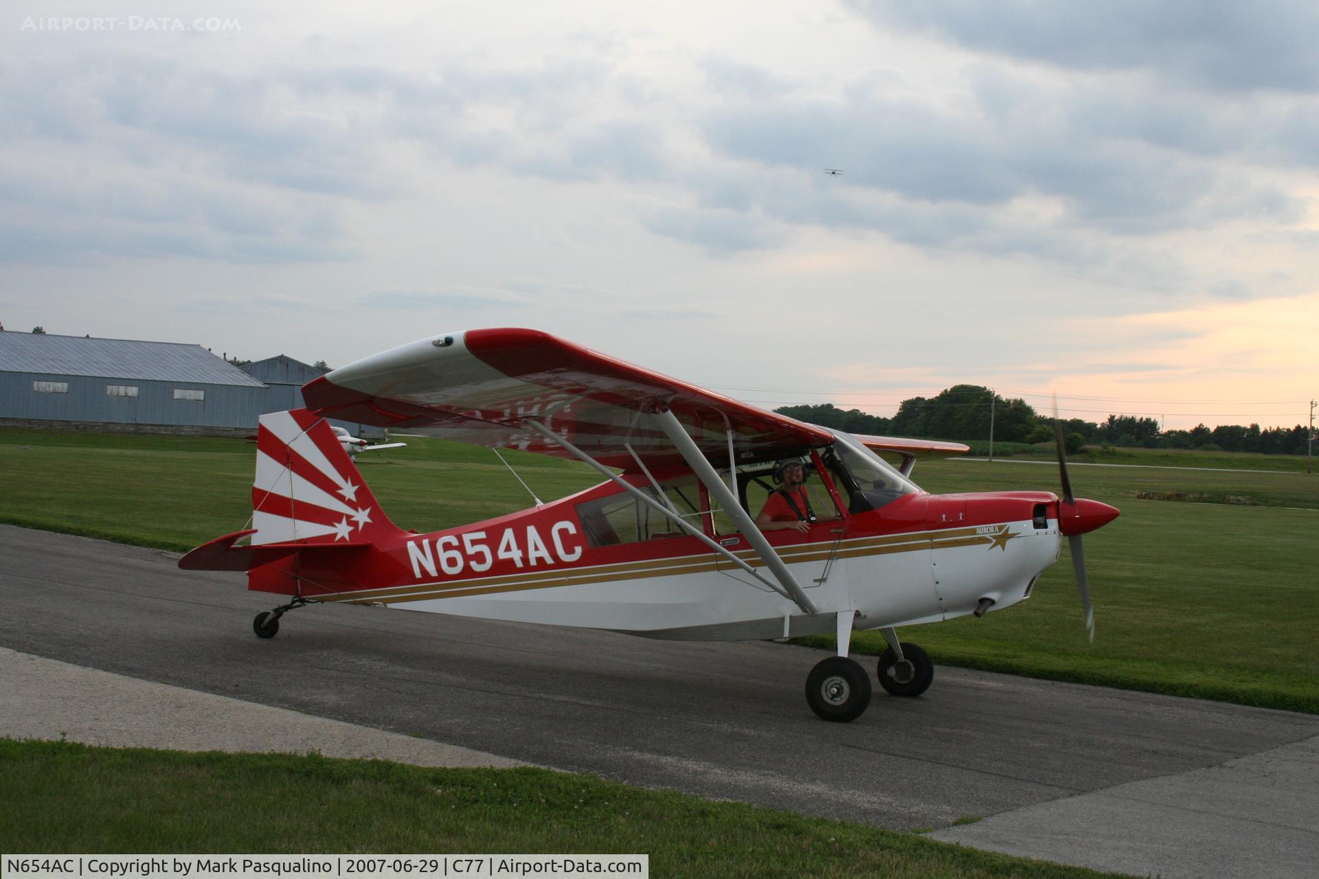 N654AC, 1998 American Champion 7ECA Citabria C/N 1367-98, 7ECA