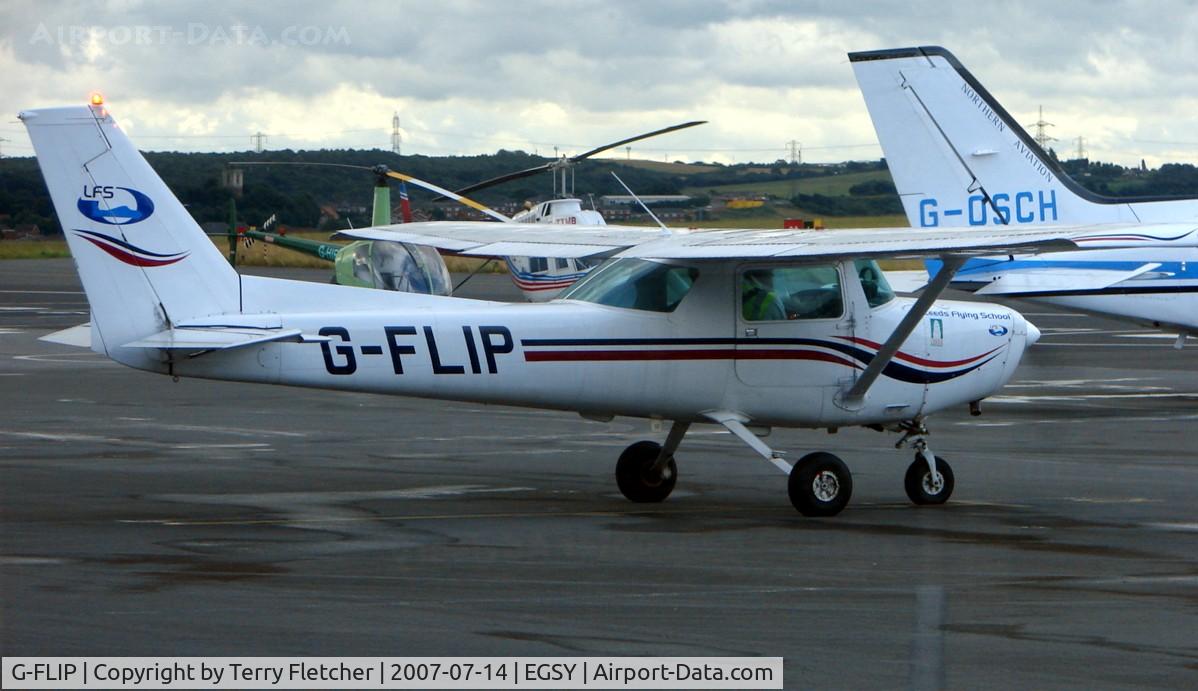 G-FLIP, 1981 Reims FA152 Aerobat C/N 0375, Cessna FA152