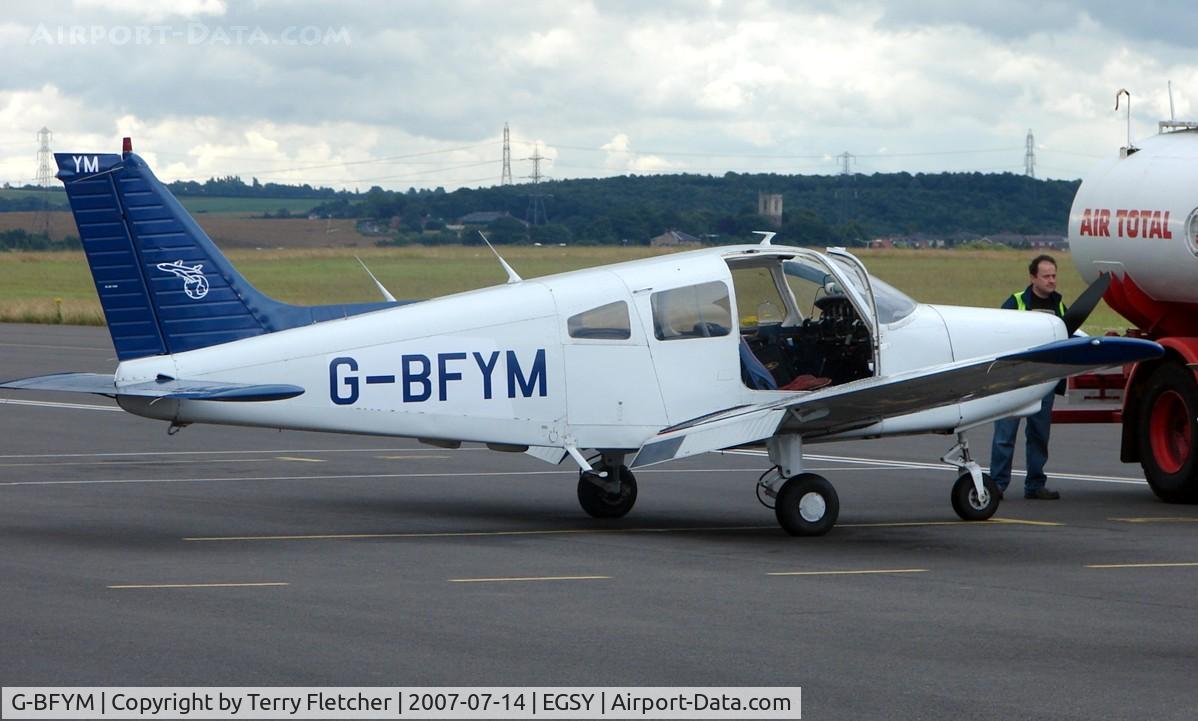 G-BFYM, 1978 Piper PA-28-161 Cherokee Warrior II C/N 28-7816586, Piper Cherokee Warrior