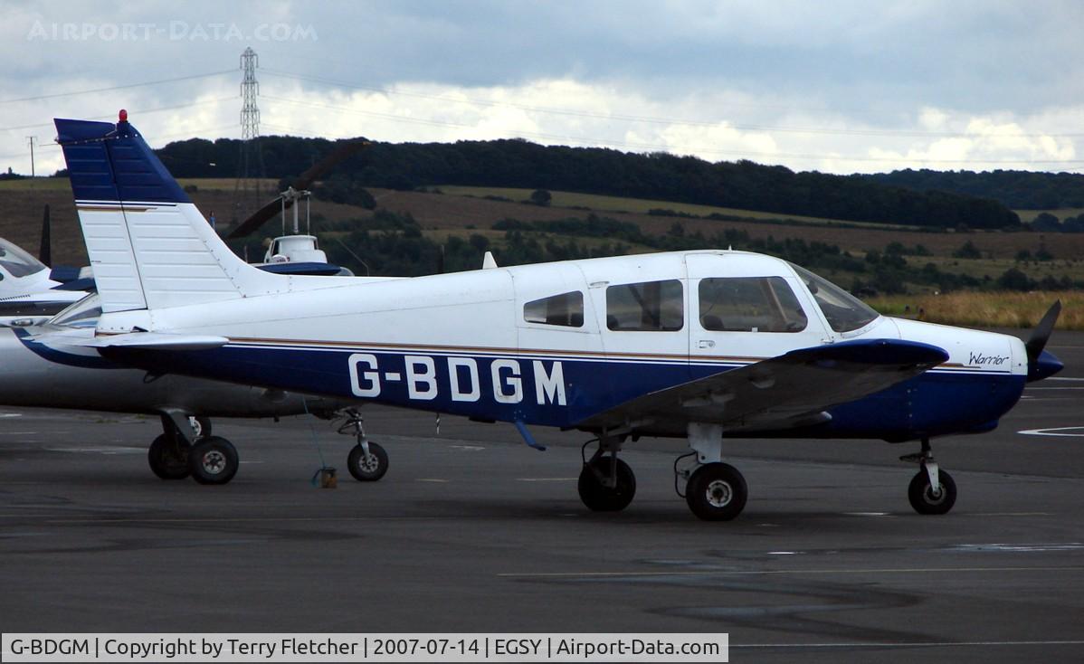 G-BDGM, 1974 Piper PA-28-151 Cherokee Warrior C/N 28-7415165, Piper Cherokee Warrior