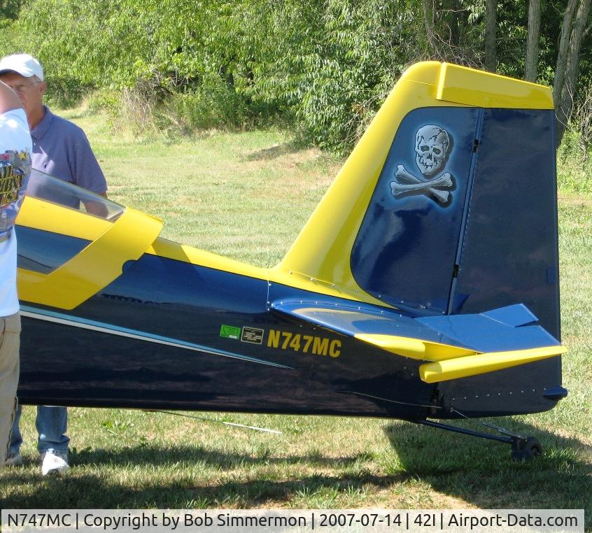 N747MC, 2001 Team Rocket F1 Rocket C/N 79, At the Zanesville, OH fly-in breakfast & lunch