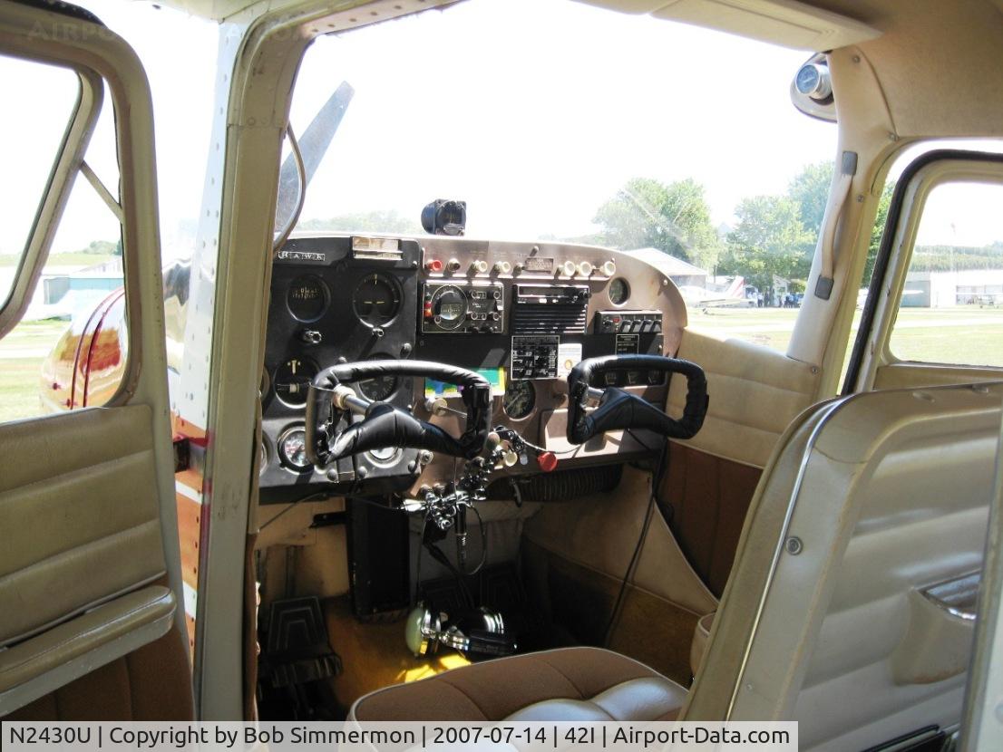 N2430U, 1963 Cessna 172D C/N 17250030, At the Zanesville, OH fly-in breakfast & lunch